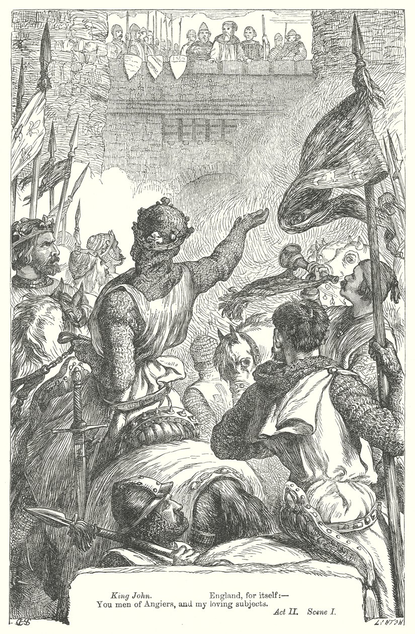 König Johann von Henry Courtney (after) Selous