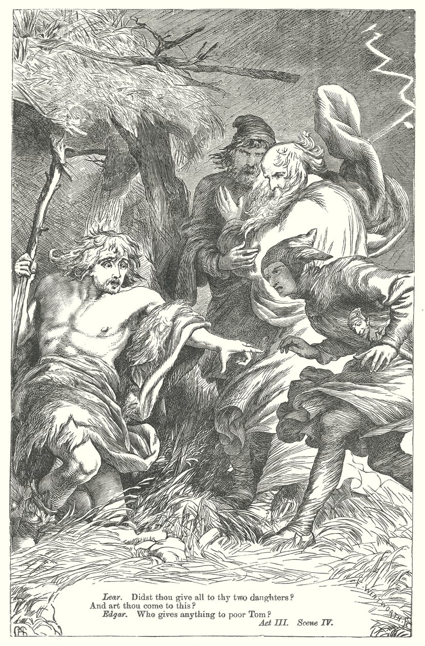 König Lear von Henry Courtney (after) Selous