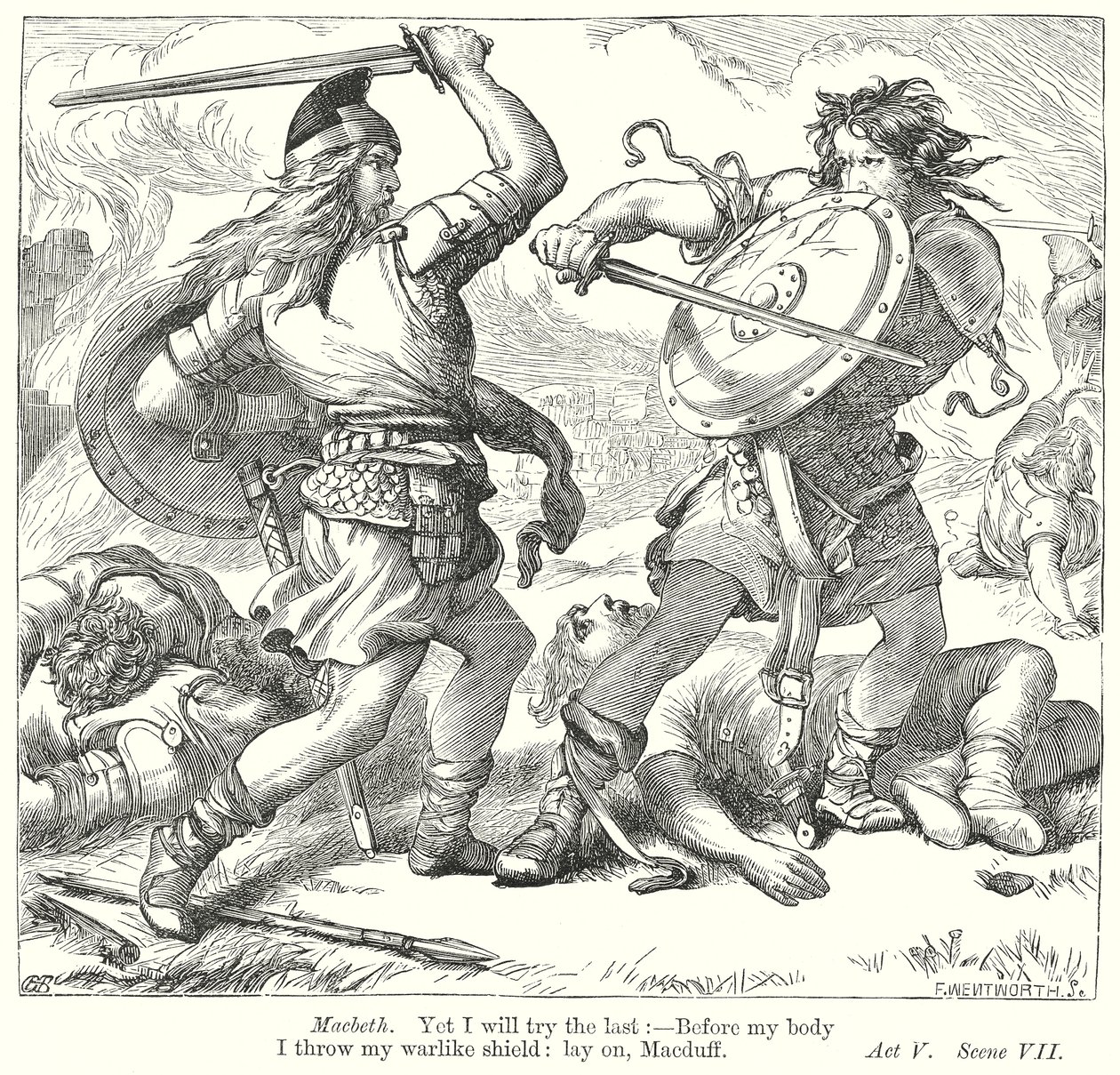 Macbeth von Henry Courtney (after) Selous