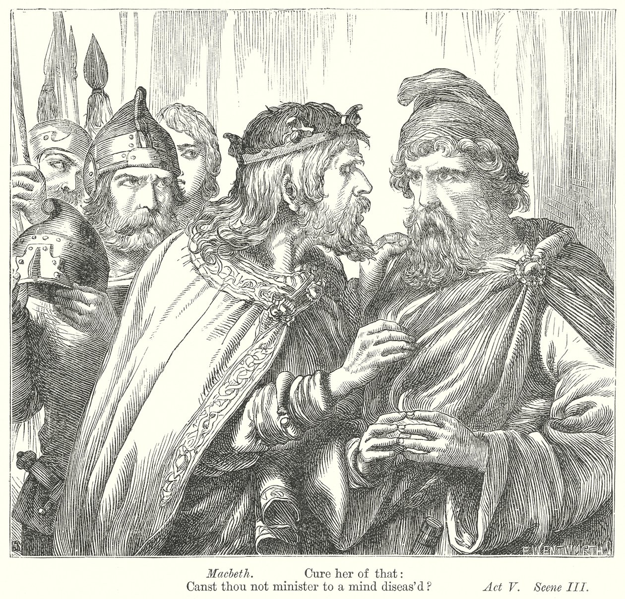 Macbeth von Henry Courtney (after) Selous