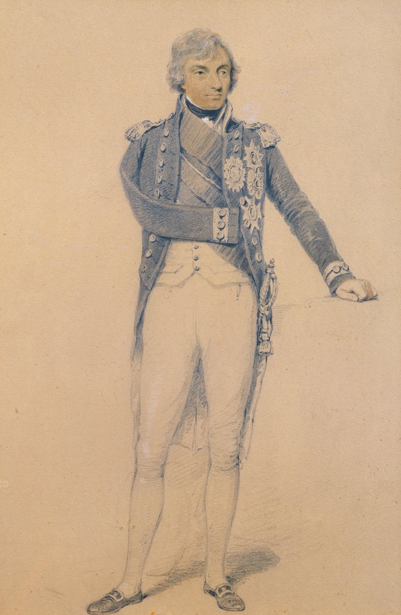 Horatio Nelson (1758-1805) von Henry Edridge