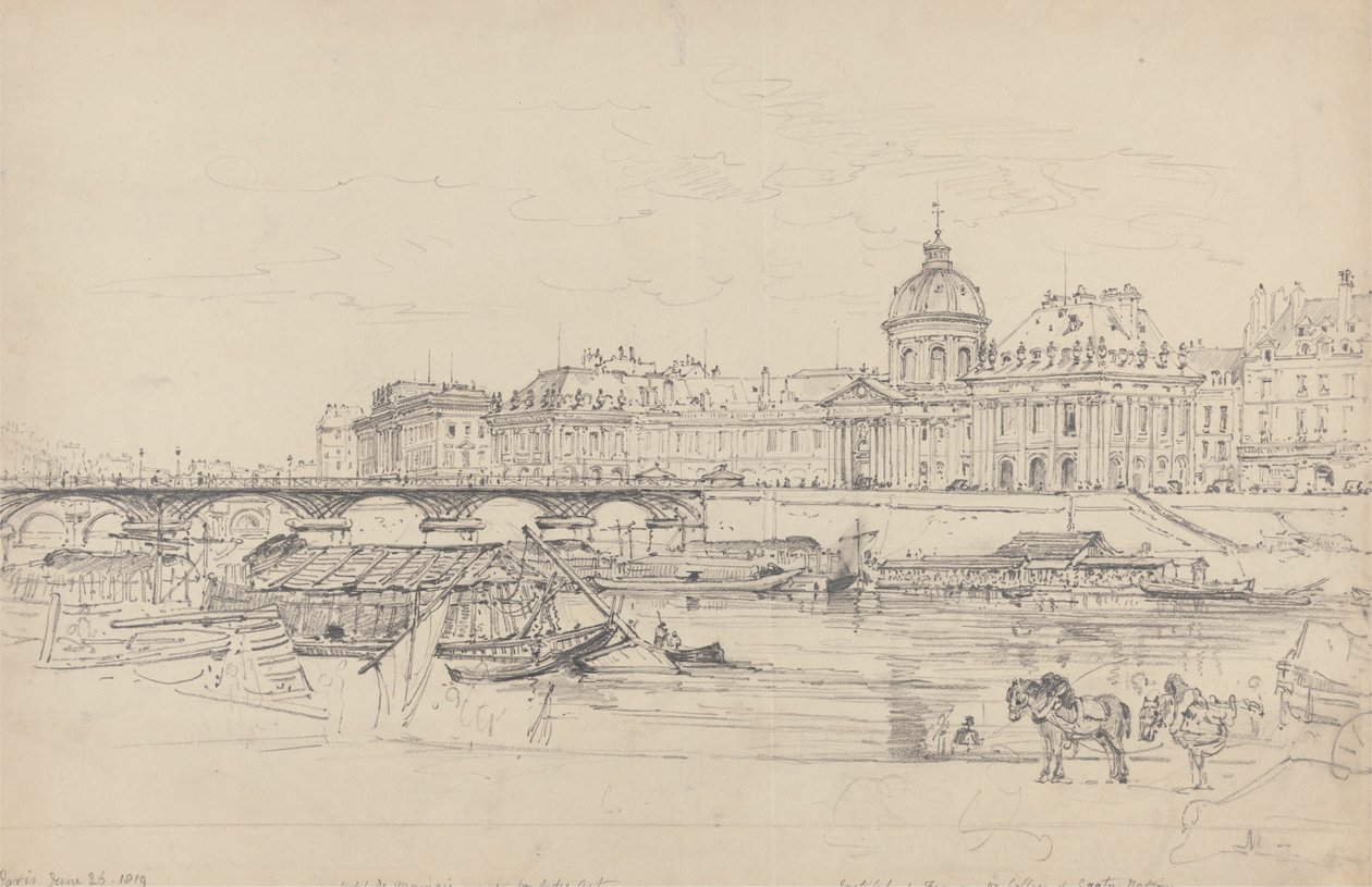 Die Münze, Pont des Arts und L