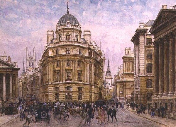 Vor dem Mansion House, London von Henry Edward Tidmarsh