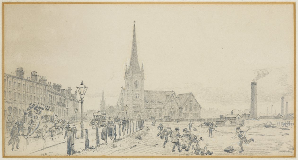 Victoria Wesleyan Kapelle, Cheetham Hill Road von Henry Edward Tidmarsh