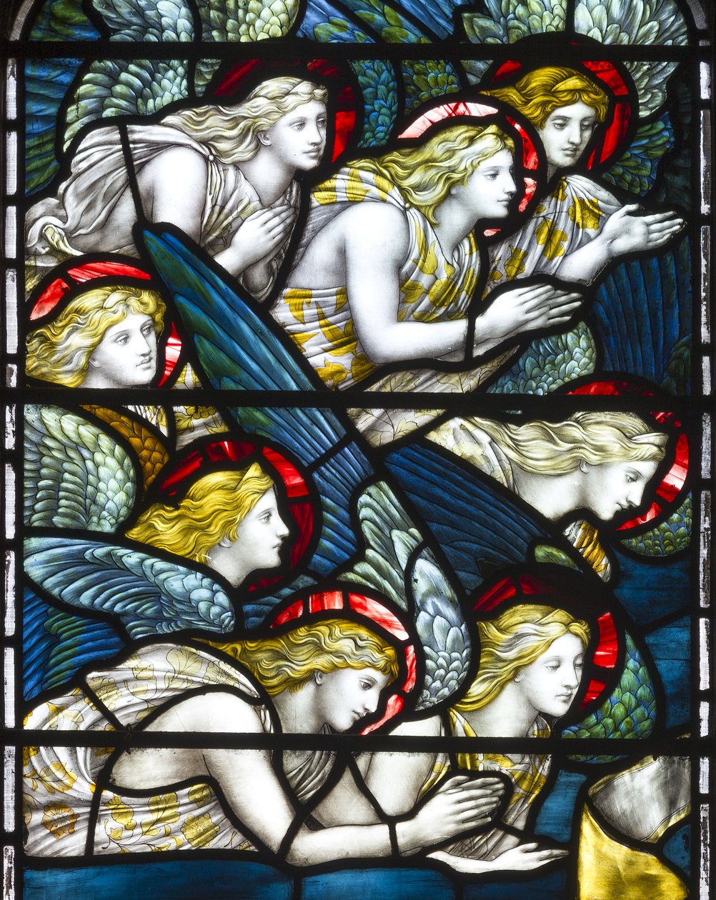 Engel, Anbetung des Lammes, 1884 von Henry Holiday