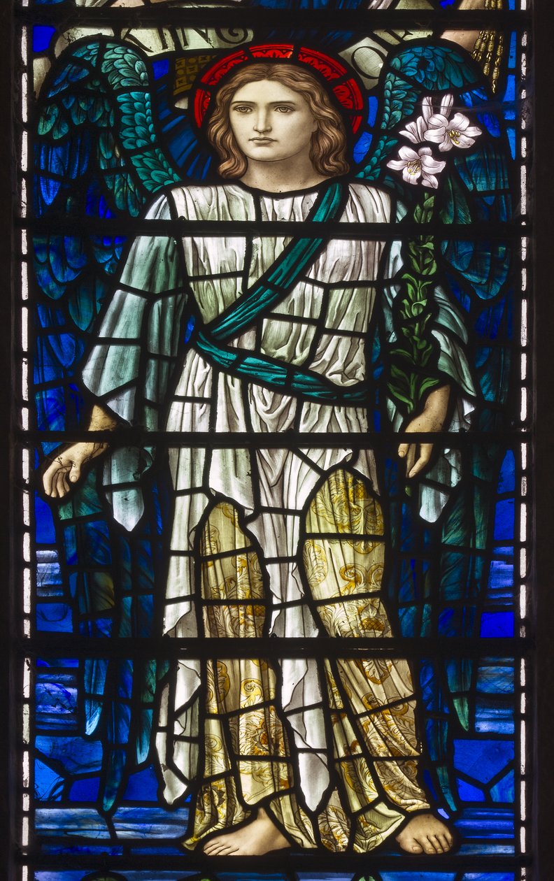 Buckland, St. Maria, Der Erzengel Gabriel, 1918 von Henry Holiday