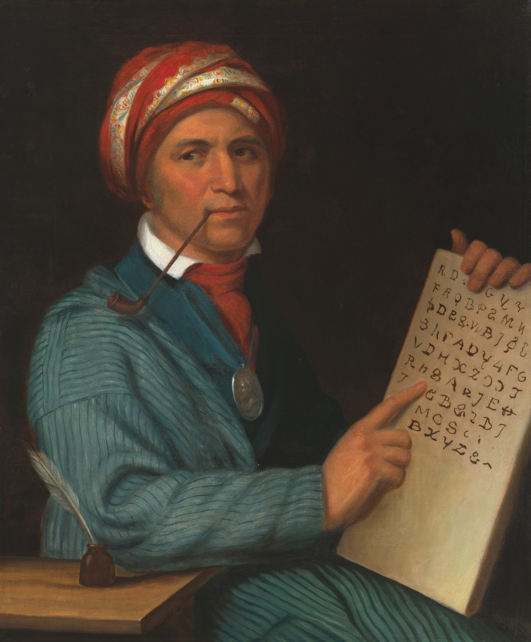 Sequoyah von Henry Inman