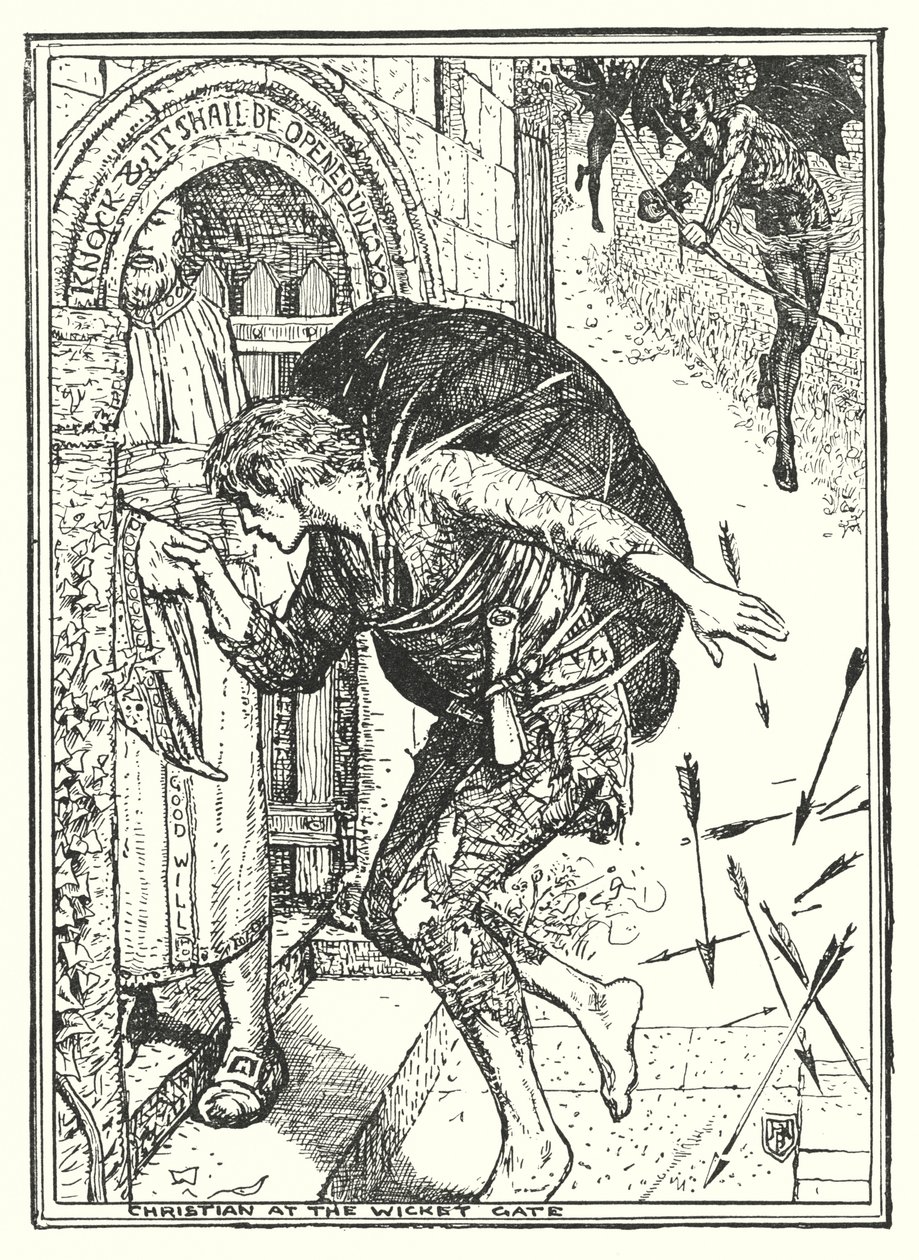 Illustration zu The Pilgrim