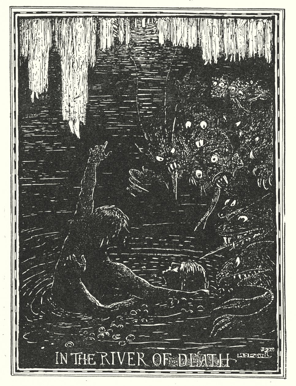 Illustration für Die Pilgerreise von John Bunyan von Henry Justice Ford
