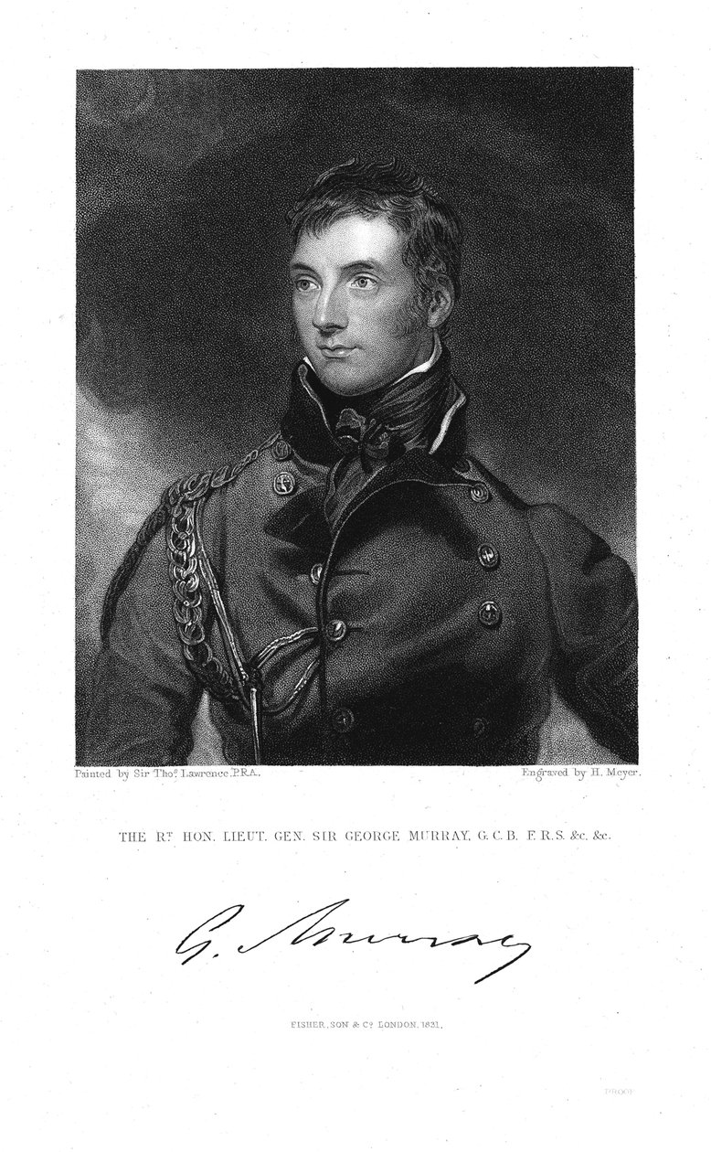George Murray 1772-1846, schottischer General und Staatsmann, 1831 von Henry Meyer