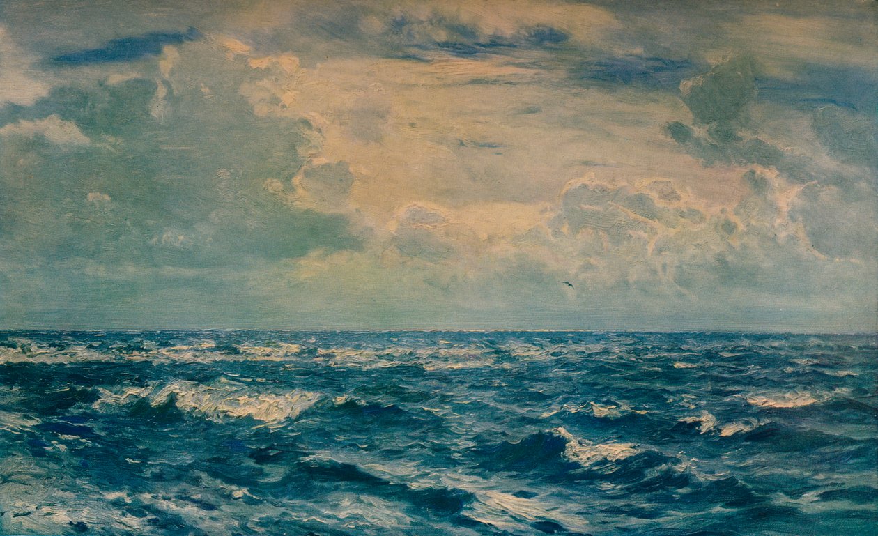 Ein silberner Tag westlich der Needles, Isle of Wight, 1932 von Henry Moore