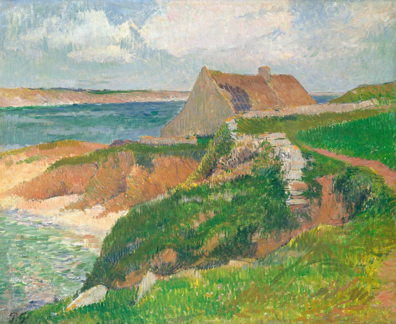 Die Insel Raguenez, Bretagne von Henry Moret