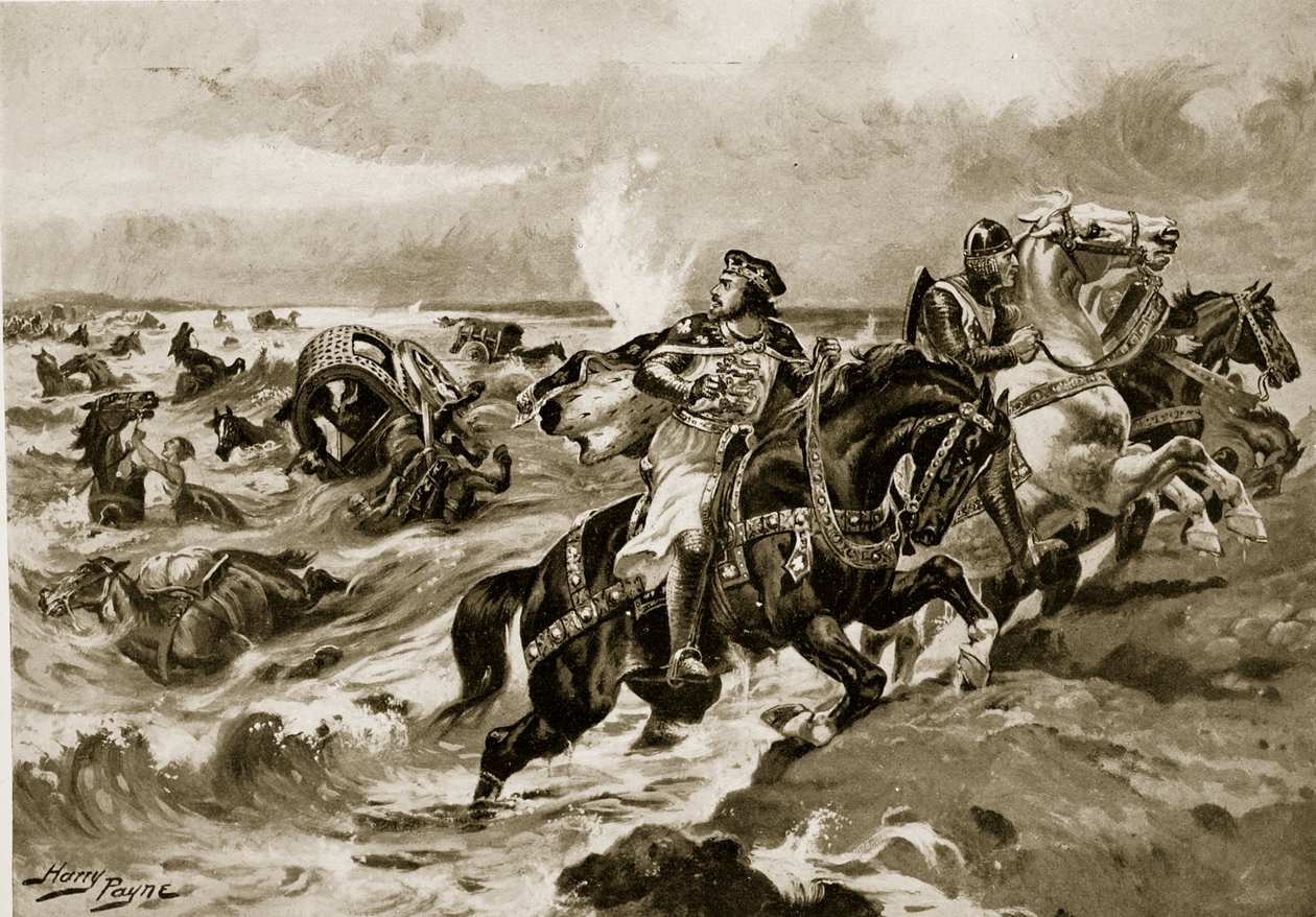 John verliert sein Gepäck, Illustration aus 