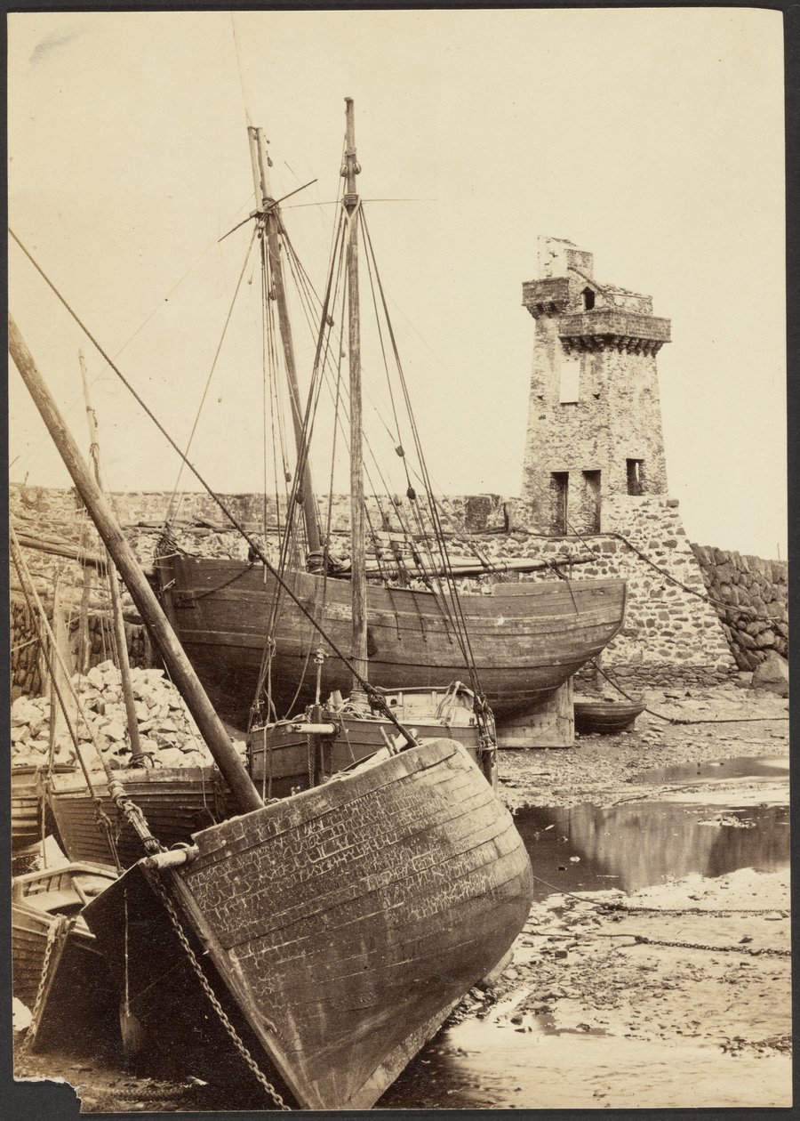 Boote im Hafen von Henry Pollock