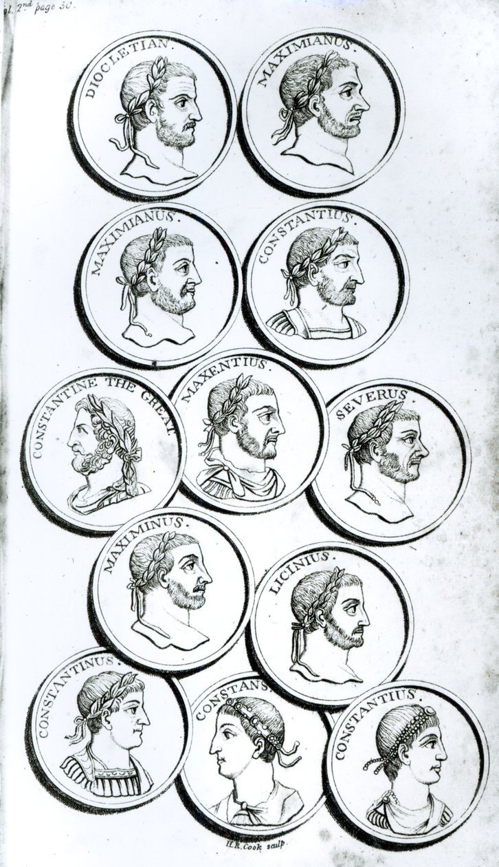 Porträts römischer Kaiser, aus 