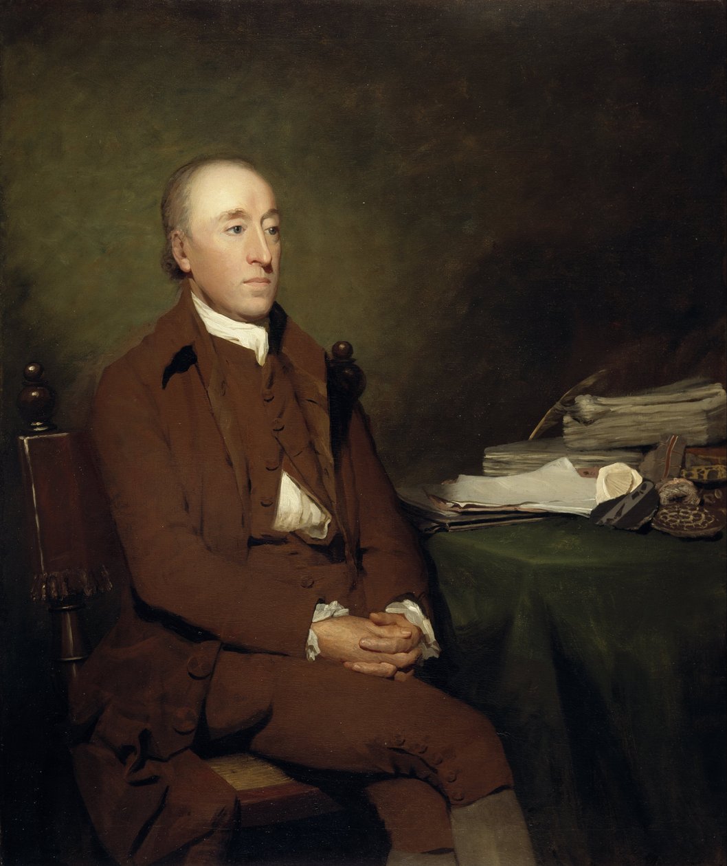 James Hutton, 1726 - 1797. Geologe von Henry Raeburn