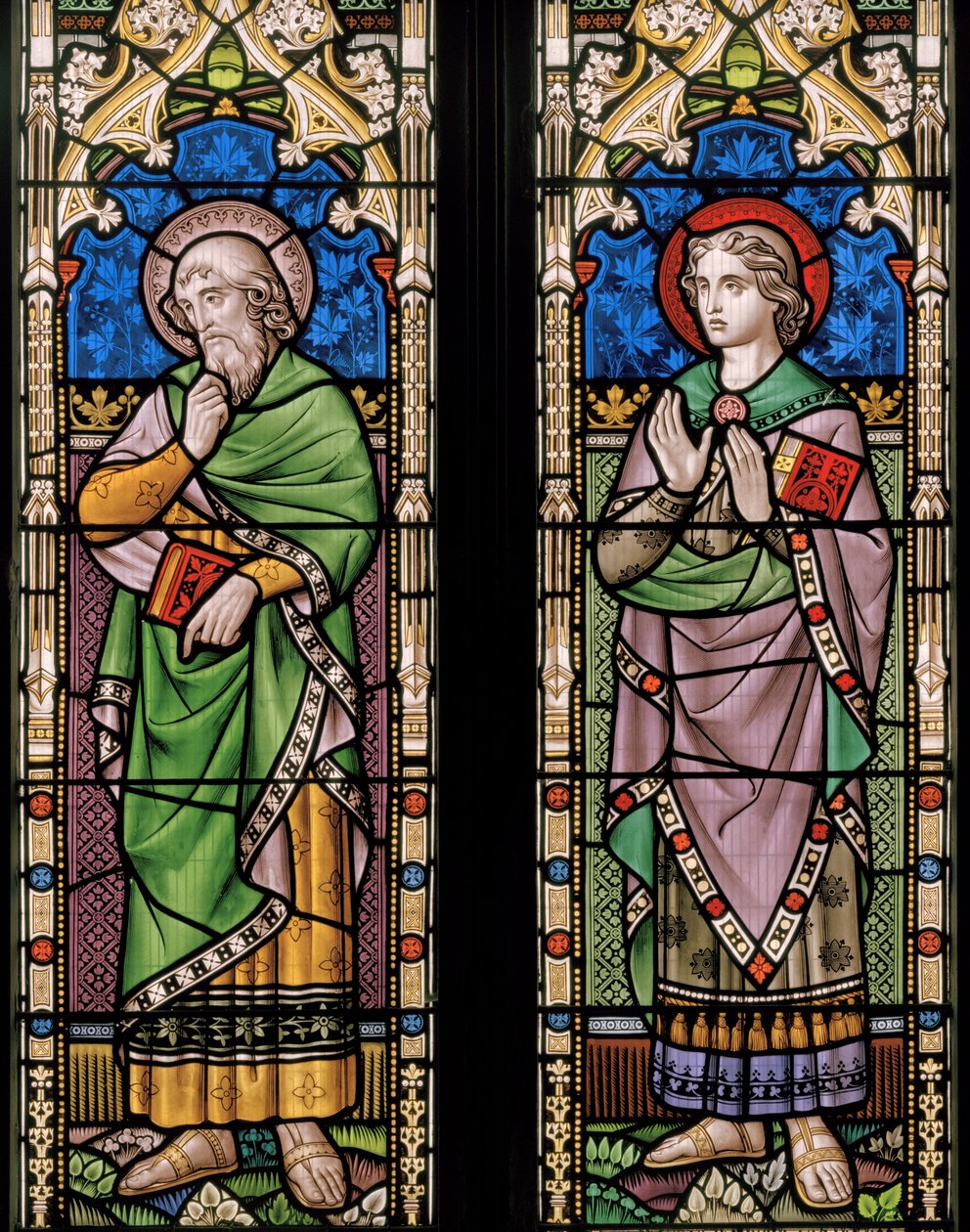 St. Lukas und St. Johannes von Henry Stacey Marks