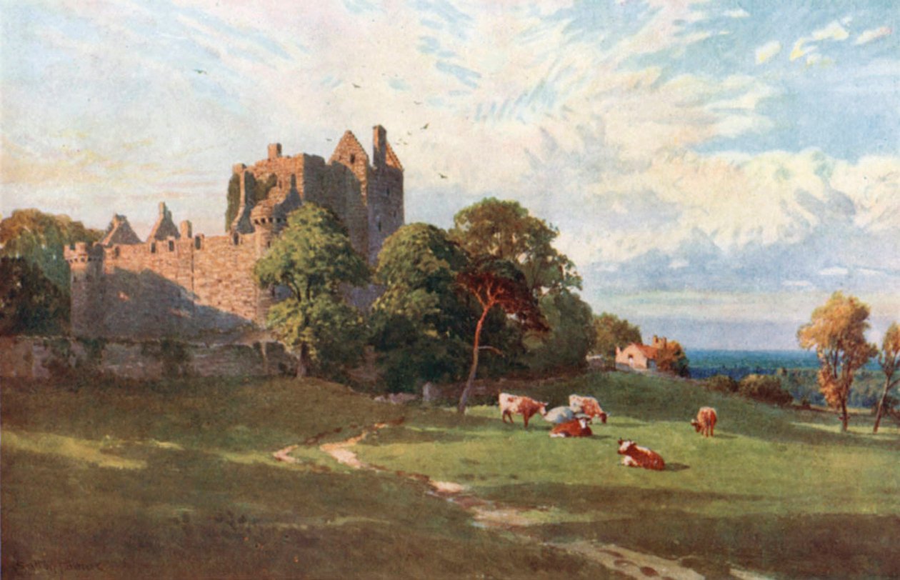 Craigmillar Castle, nahe Edinburgh von Henry Sutton Palmer