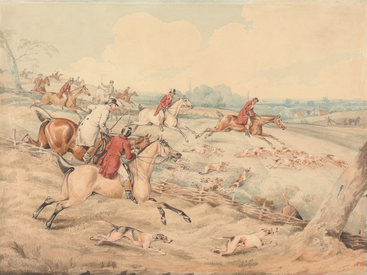 Fuchsjagd: Volle Jagd von Henry Thomas Alken
