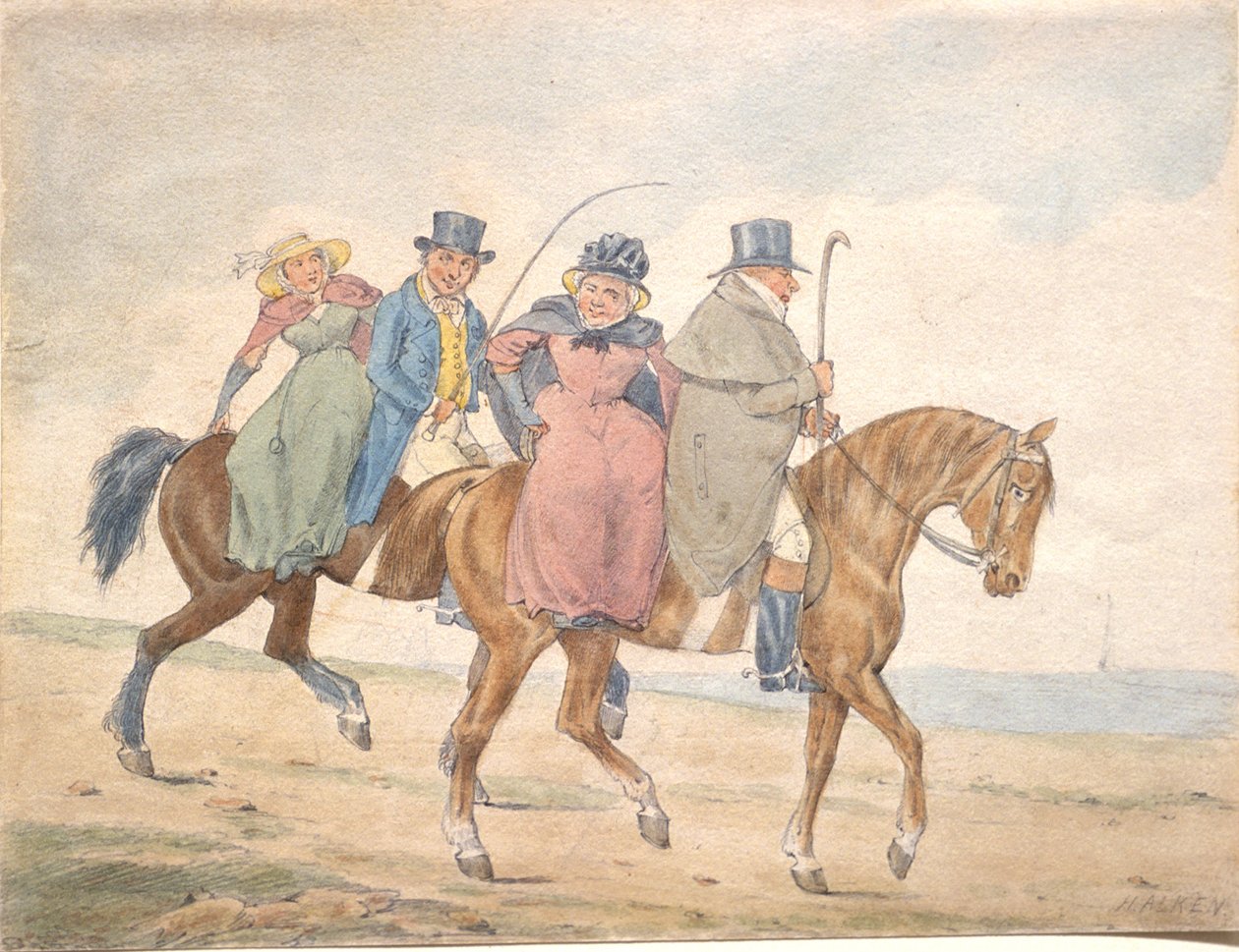 Yeomanry von England zu Besuch von Henry Thomas Alken