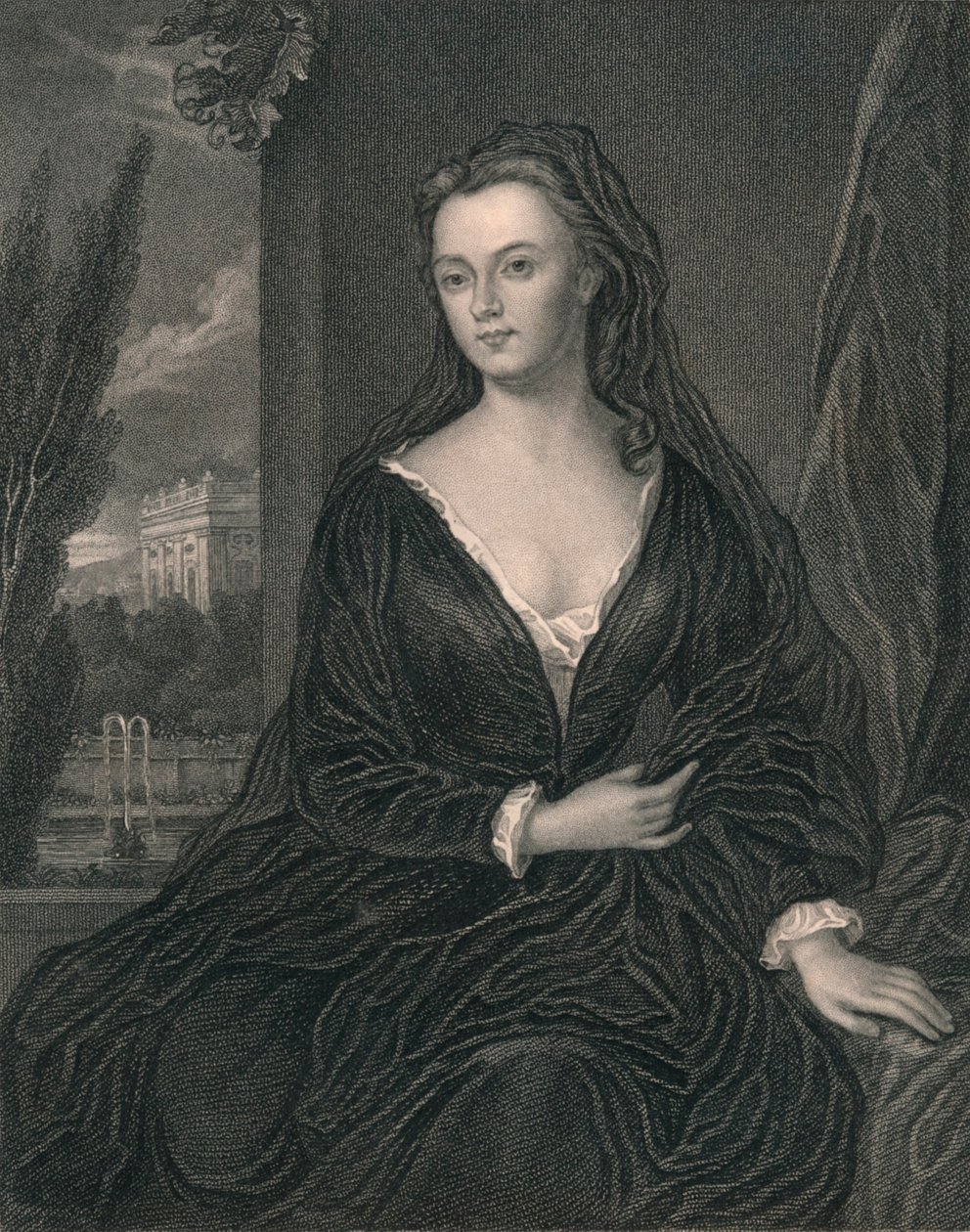 Sarah Jennings, Herzogin von Marlborough, frühes-mittleres 19. Jahrhundert von Henry Thomas Ryall