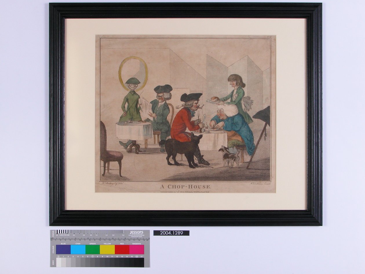 Ein Gasthaus, 1781 von Henry William Bunbury