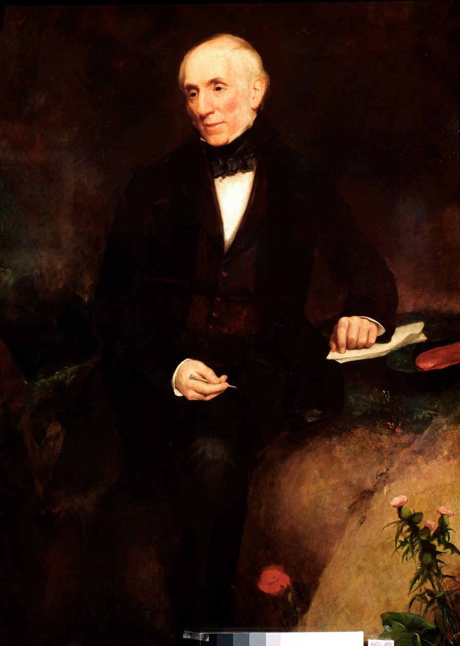 Porträt von William Wordsworth (1770-1850), britischer Dichter von Henry William Pickersgill