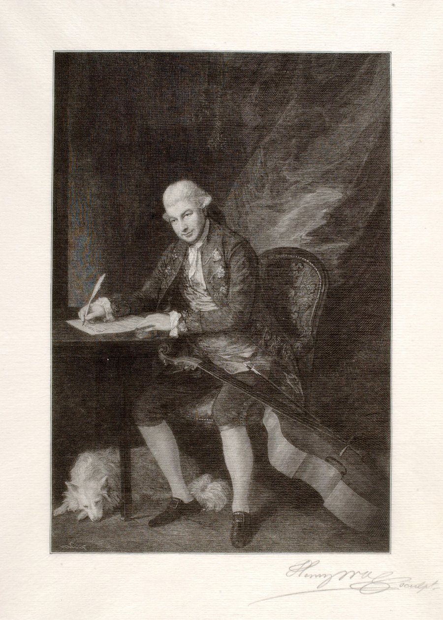 Karl Friedrich Abel von Henry Wolf