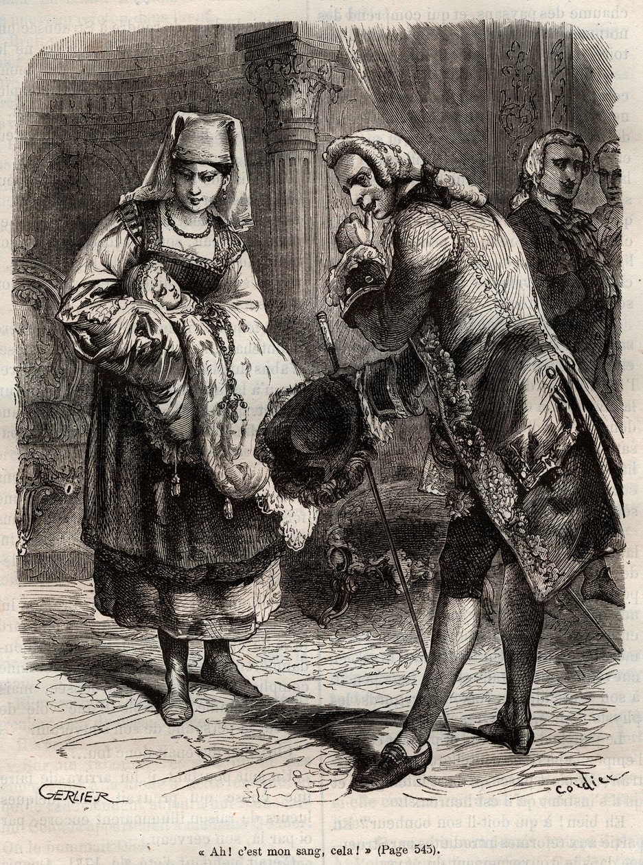 Die Geburt von Louise Auguste, Herzogin von Augustenborg von Henry de Kock