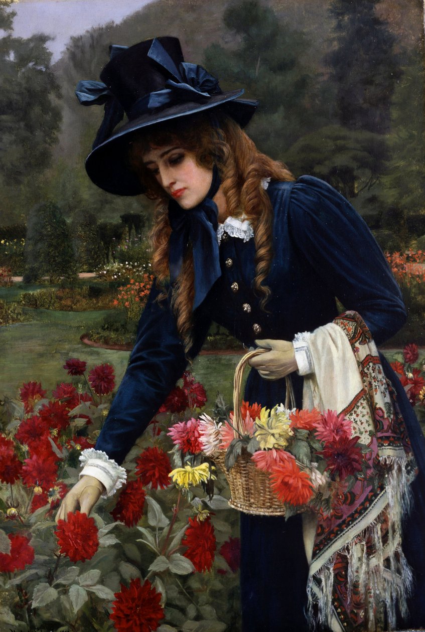 Das Blumenmädchen von Herbert Gustave Schmalz