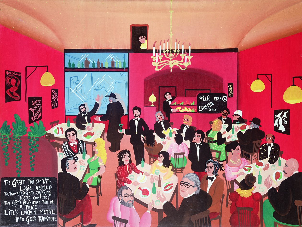 Cinema Stalia (Griechisches Restaurant) von Herbert Hofer