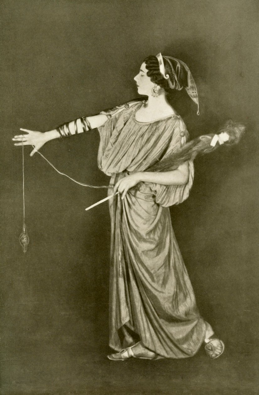 Eine Frau des Volkes, fünftes Jahrhundert v. Chr., 1924 von Herbert Norris