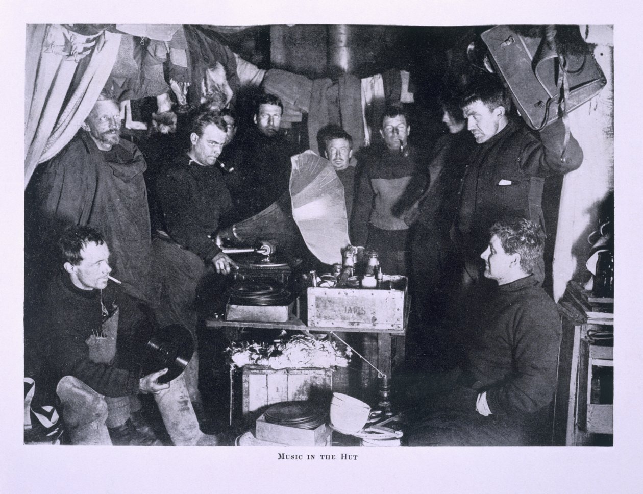 Musik in der Hütte (inkl. Capt. Scott), aus 