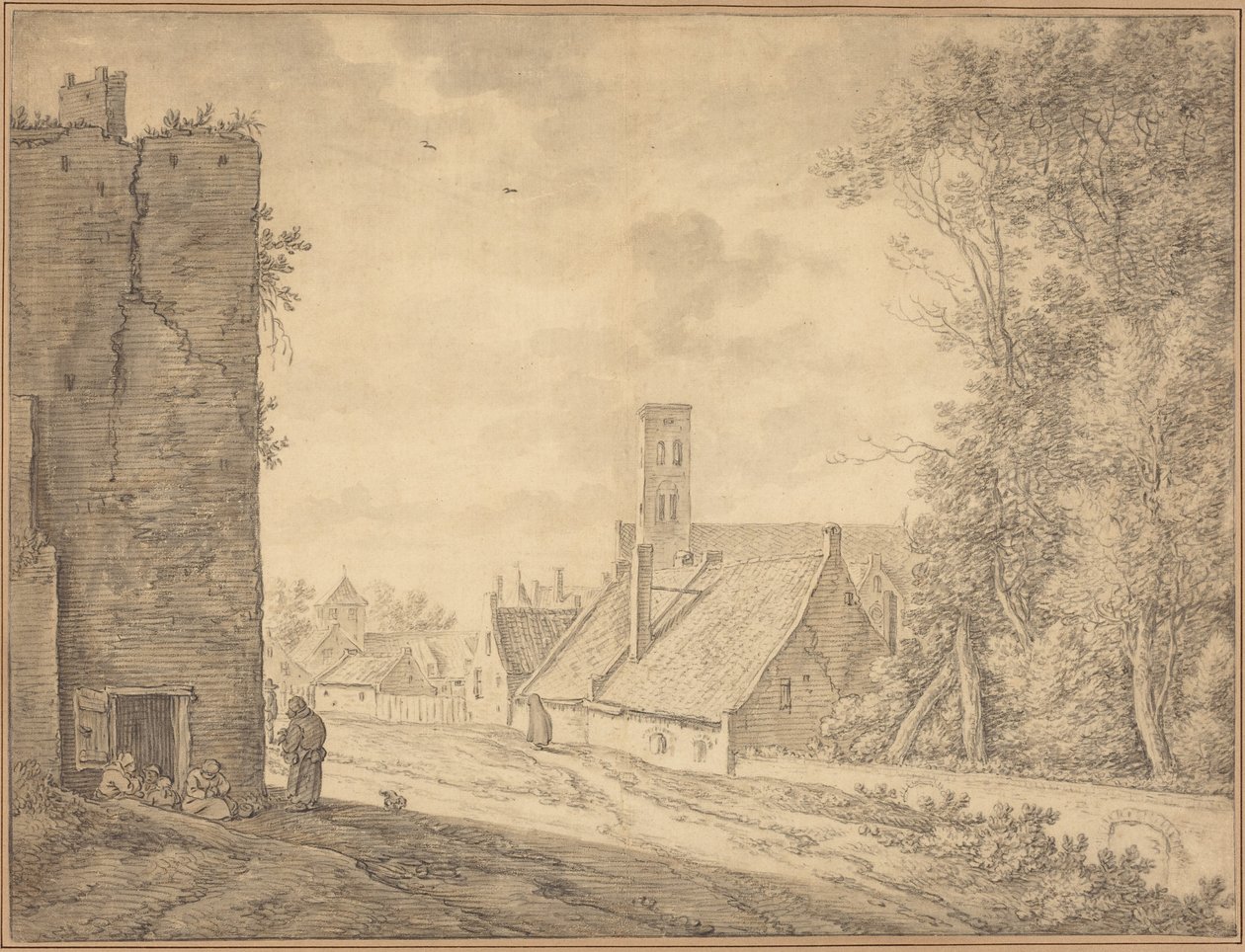 Dorfansicht von Herman Saftleven