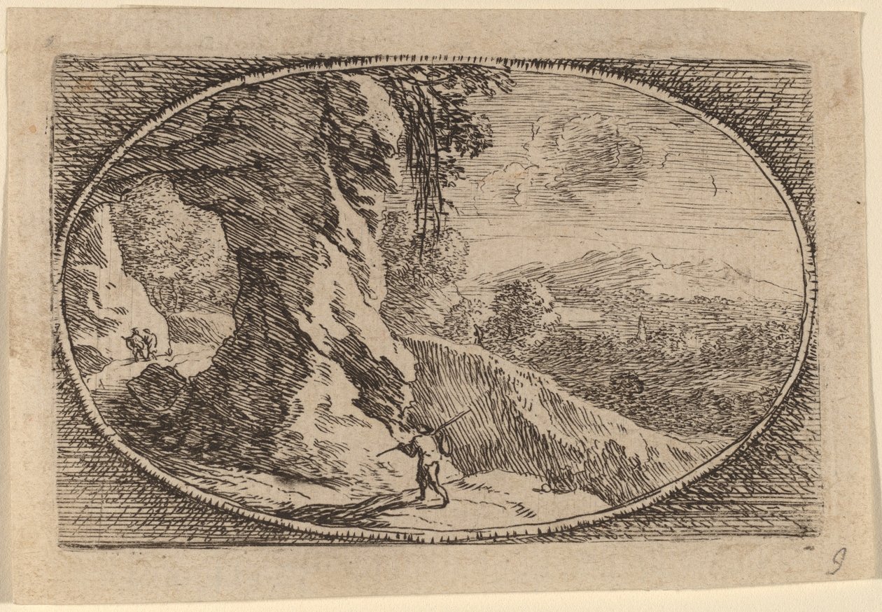 Der Durchbohrte Felsen von Herman van Swanevelt