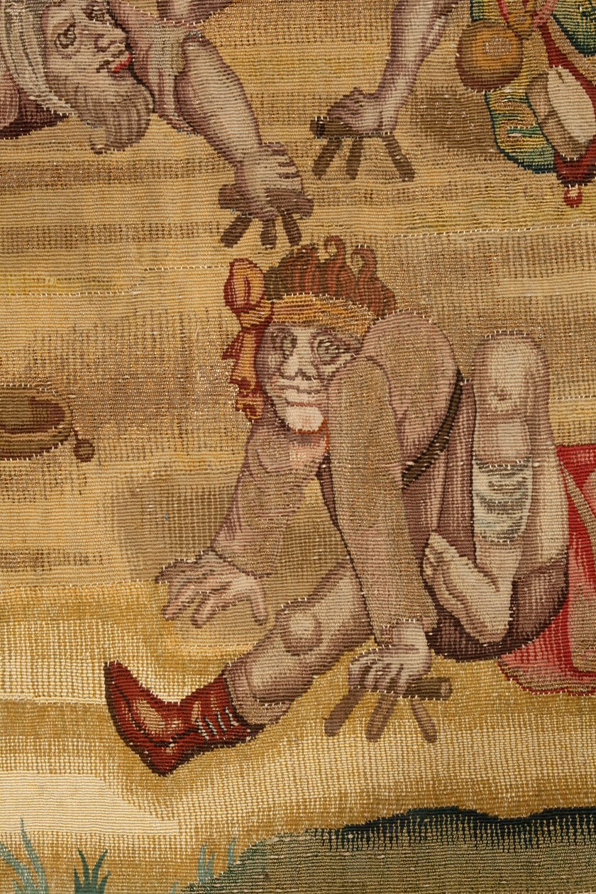 Wandteppich inspiriert von Hieronymus Bosch, ca. 1560 von Hieronymus (after) Bosch