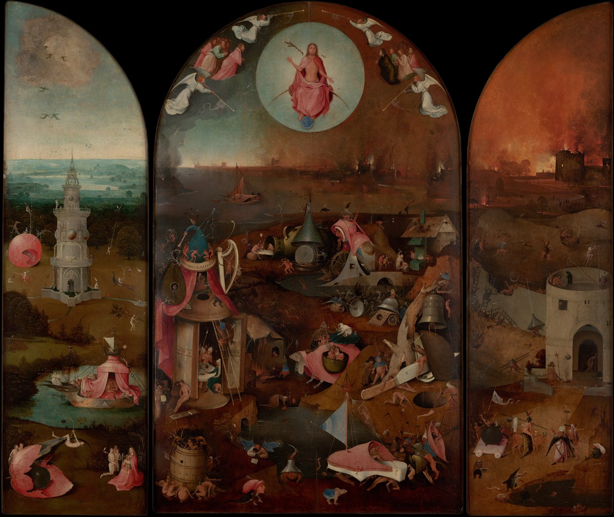 Das J ngste Gericht Von Hieronymus Bosch Kunstdruck