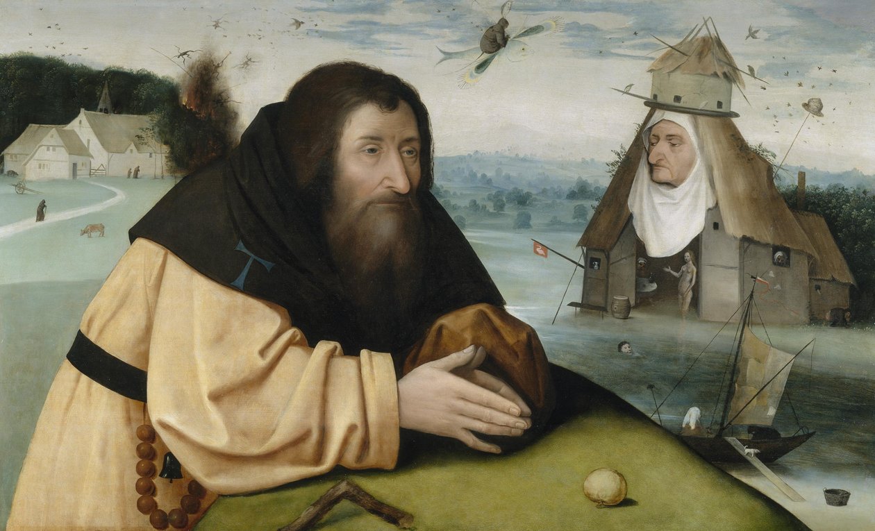 Die Versuchungen des heiligen Antonius von Hieronymus Bosch and workshop