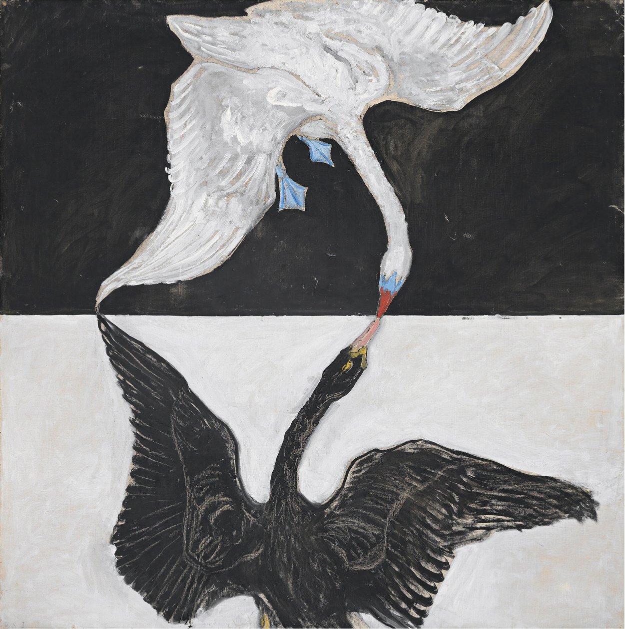 Gruppe IX/SUW, Nr. 1, Der Schwan, Nr. 1 von Hilma af Klint