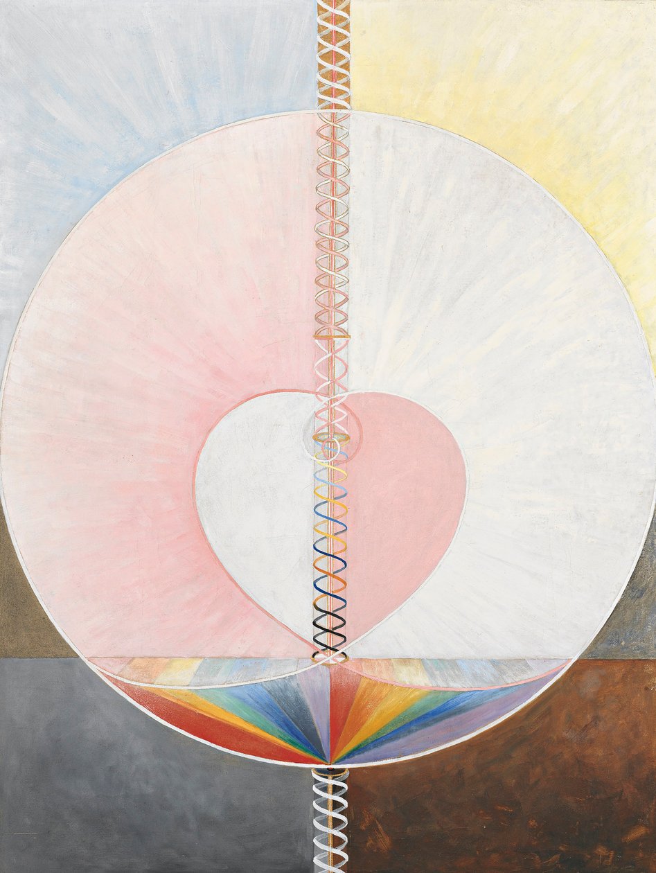 Gruppe IXUW, Nr. 25, Die Taube, Nr. 1 von Hilma af Klint