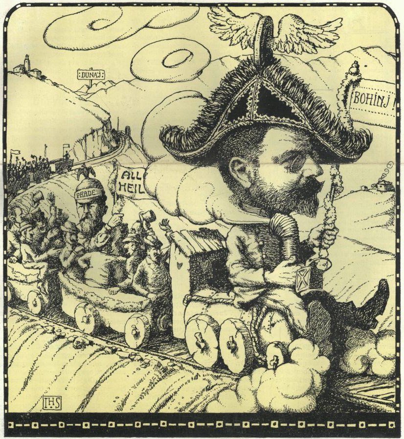 Eisenbahnminister Dr. pl. Dersehattan von Hinko Smrekar