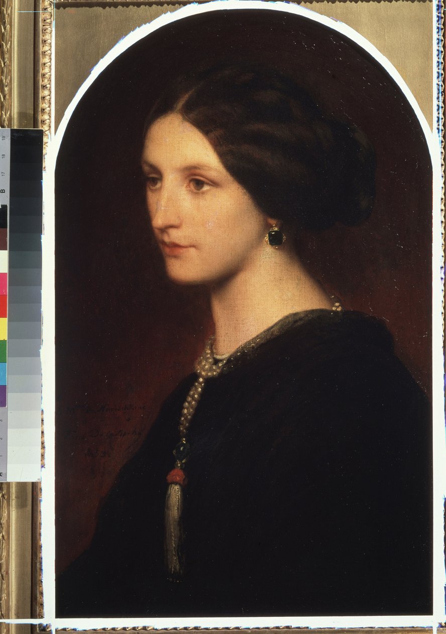 Porträt der Gräfin Sophie Shuvaloff von Hippolyte Delaroche