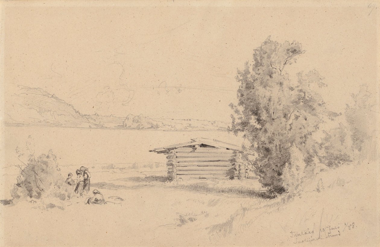 Seeblick von Suolijärvi von Hjalmar Munsterhjelm