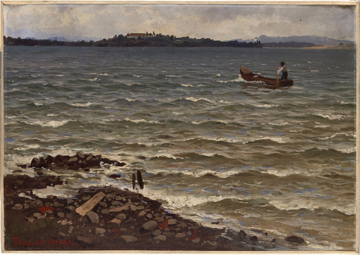 Landschaft, Fraueninsel von Hjalmar Munsterhjelm