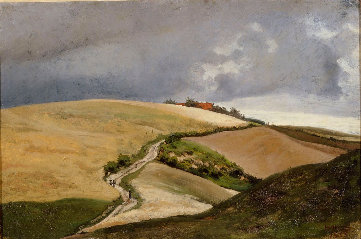Der Sturm, Motiv aus Deutschland von Hjalmar Munsterhjelm