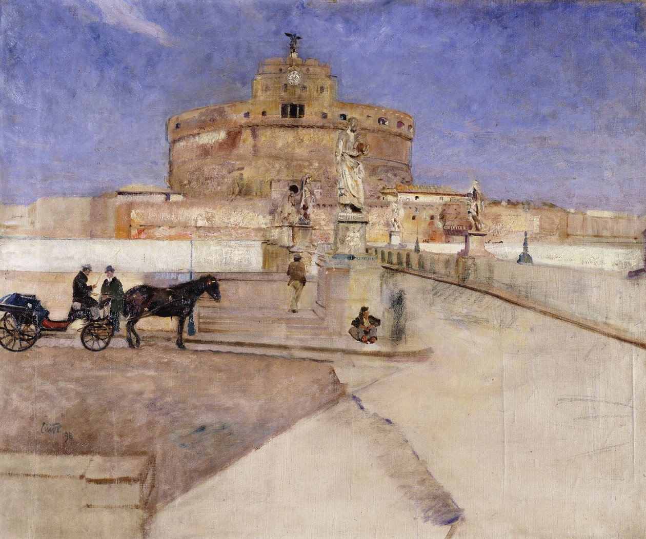 Castello Sant'Angelo, Rom, 1896