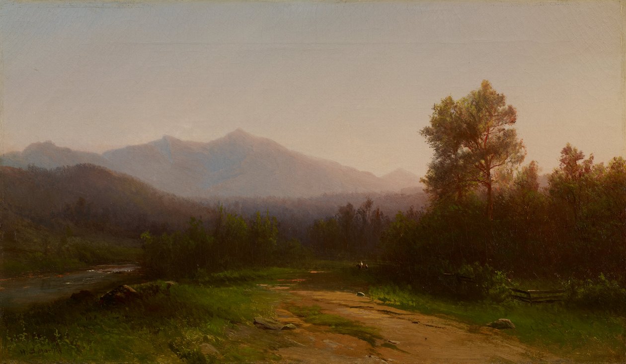 Landschaft am Hudson River von Homer Dodge Martin