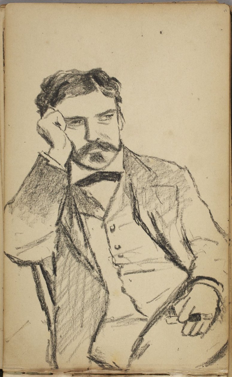 Porträt eines Mannes von Homer Dodge Martin