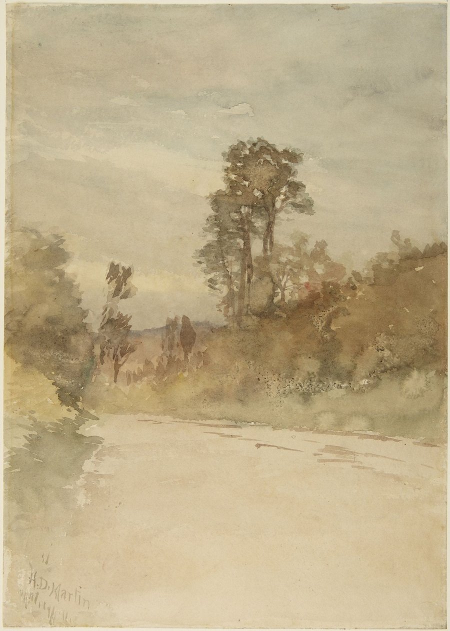 Winter in der Normandie von Homer Dodge Martin