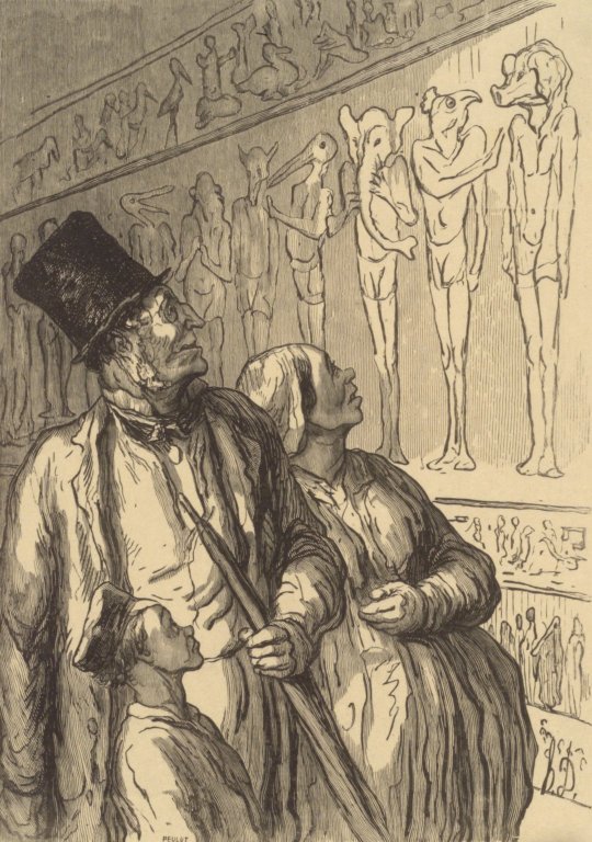 Auf der Weltausstellung von Honoré Daumier